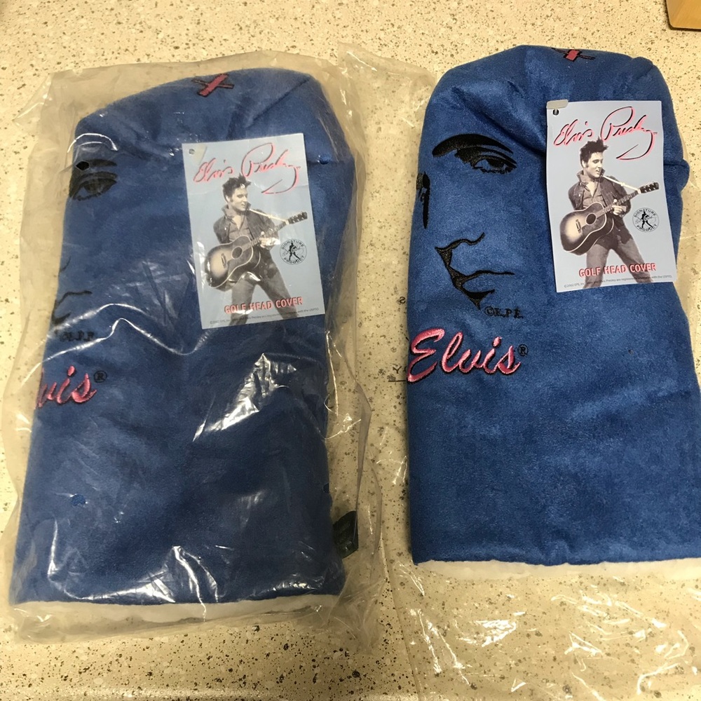Elvis golf 🏌️‍♂️ club covers last 2 ⛳️Sold